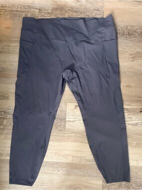 Halara 3X Waist Scrunch Butt 7/8 Leggings with Pockets - Grayish